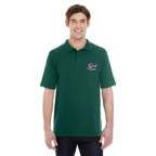 Hanes Mens 6.5 oz. X Temp Pique Short Sleeve Polo with Fresh IQ