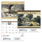Currier & Ives 13 Month Wall Calendar
