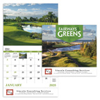 Fairways and Greens 13 Month Wall Calendar