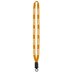 1/2 Knitted Cotton Lanyard w/Snap-Buckle Release with O-ring Attachment