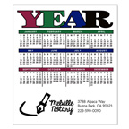 Stock Background 3.5 x 4 Calendar Magnet