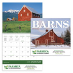 Barns 16 Month Deluxe Wall Calendar