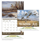 Wildlife Art Deluxe 16 Month Wall Calendar