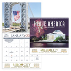 I Love America Wall Calendar