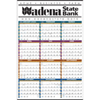 Year In View Wall Calendar