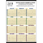 Time Management Span-A-Year (Non-Laminated)