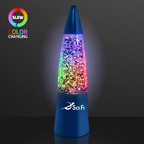Glitter Rocket Lamp