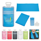 Sport Towel in Plastic Case